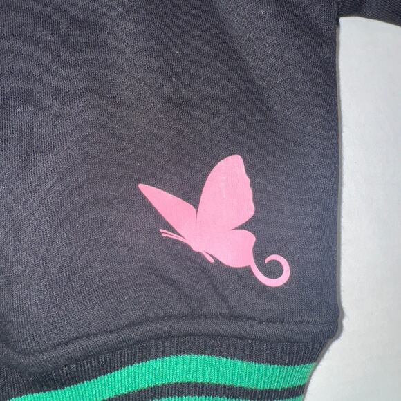 Wicked Themed Girls XS Bomber Jacket School Fall Movie Lightweight Cozy Soft - Picture 8 of 9